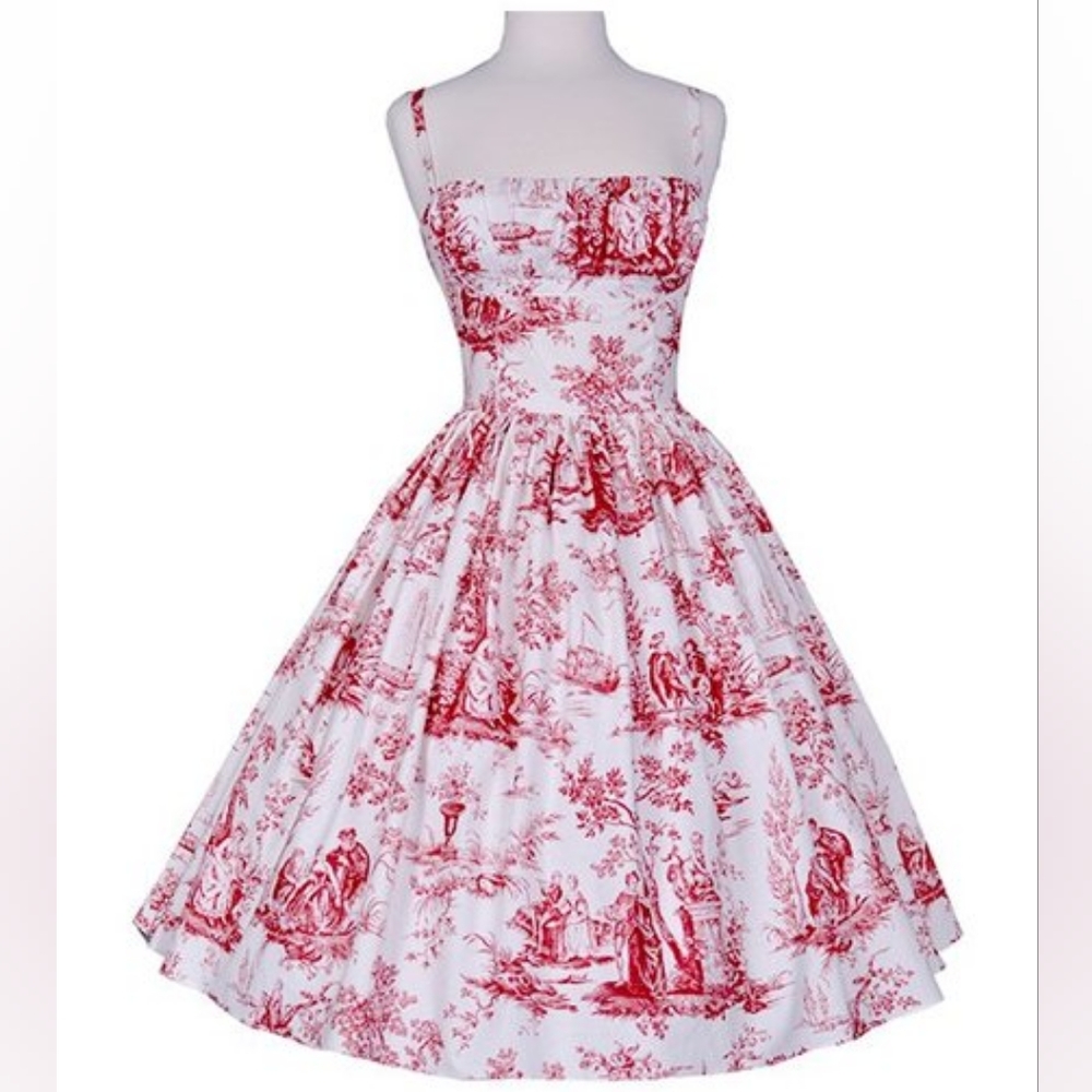 Bernie Dexter Paris in Red Toile